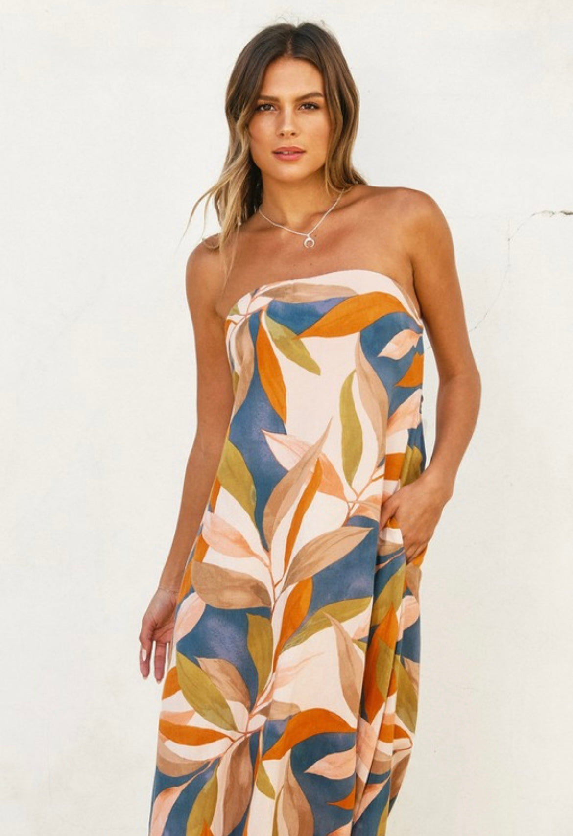 Strapless Spring Dress
