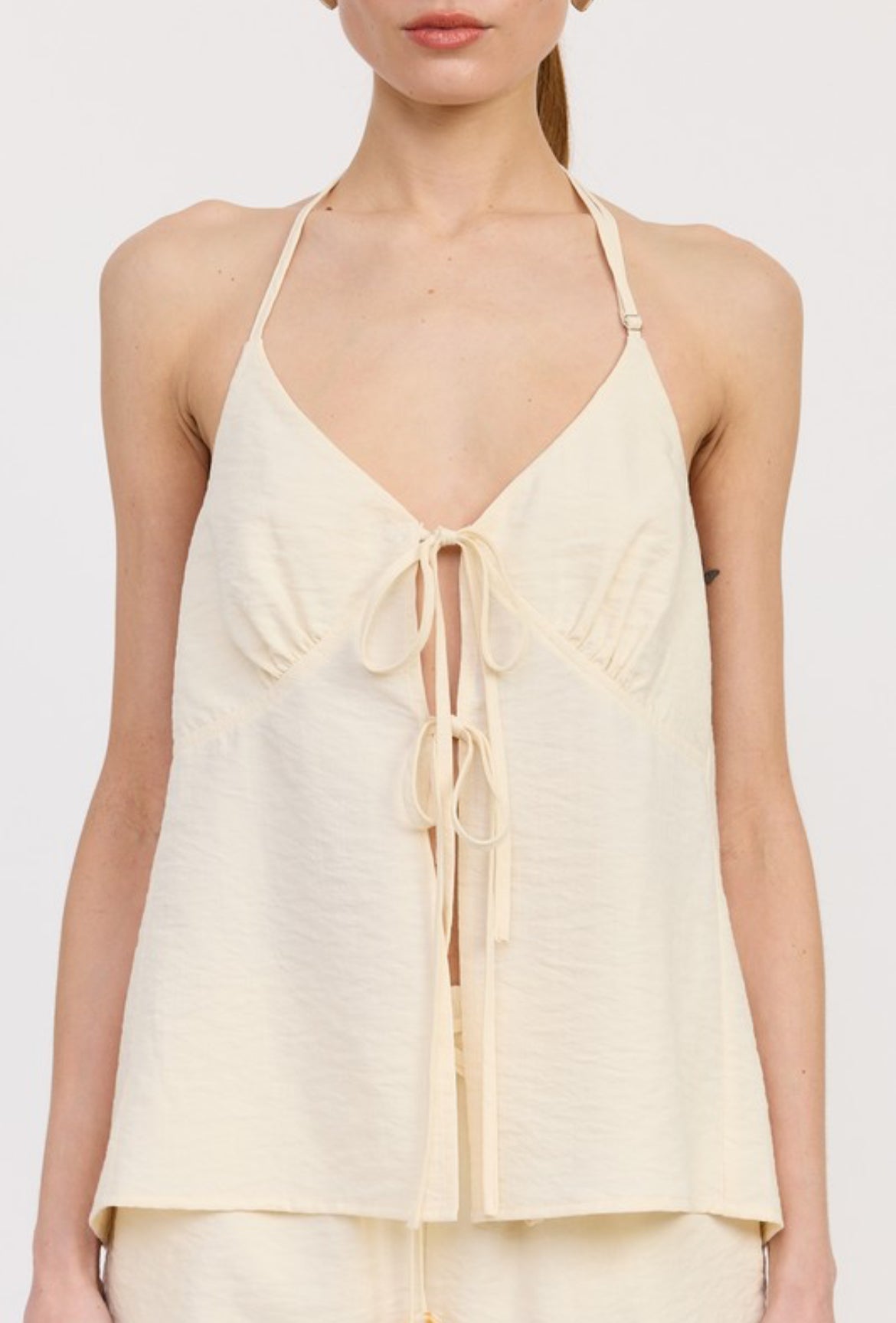 Halter Backless Top and Short Set