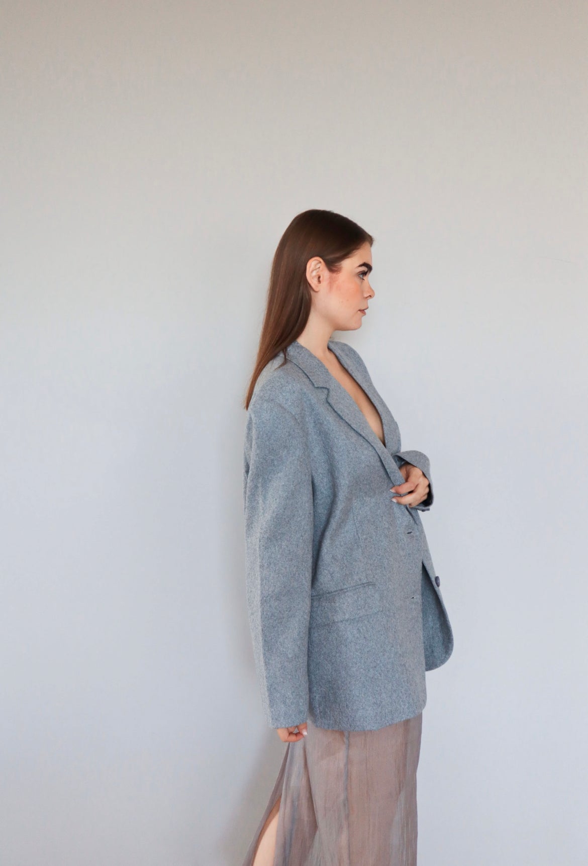 Blazer and Mini Skirt Set