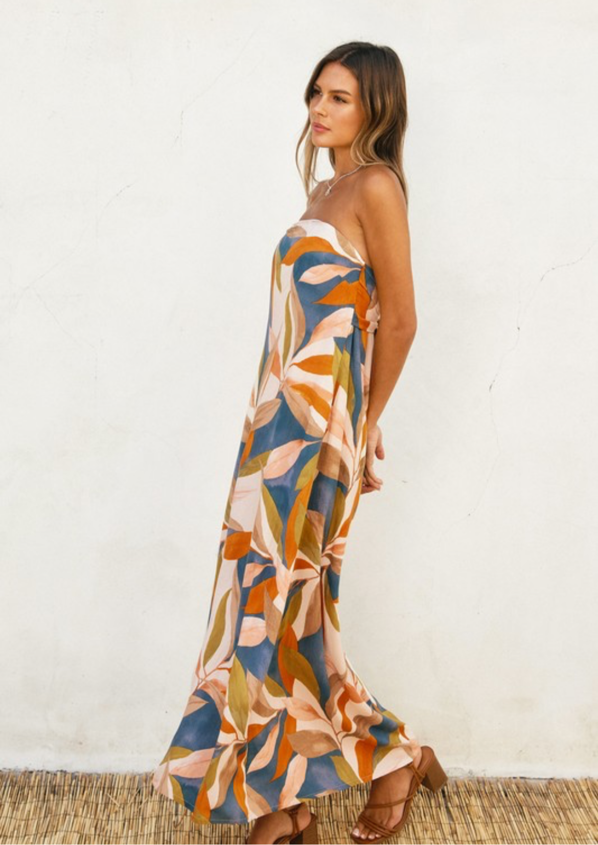 Strapless Spring Dress