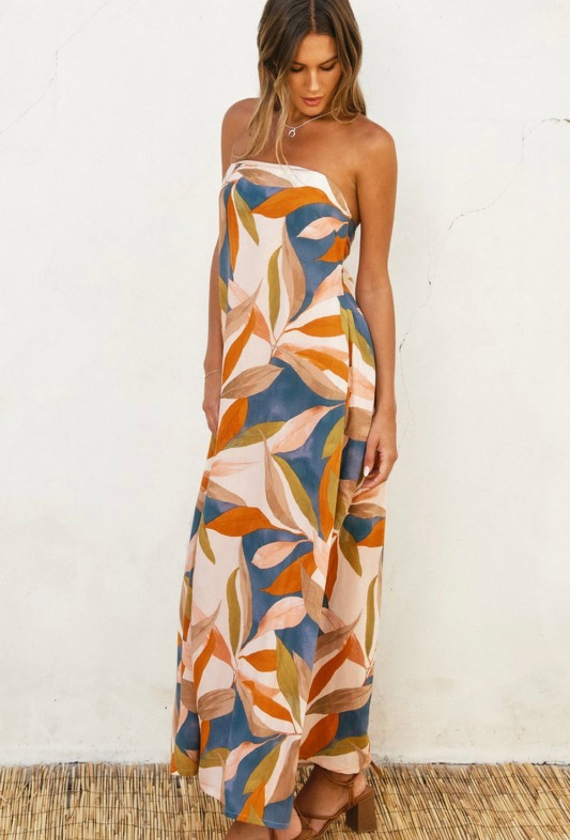 Strapless Spring Dress