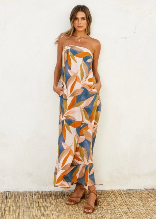 Strapless Spring Dress