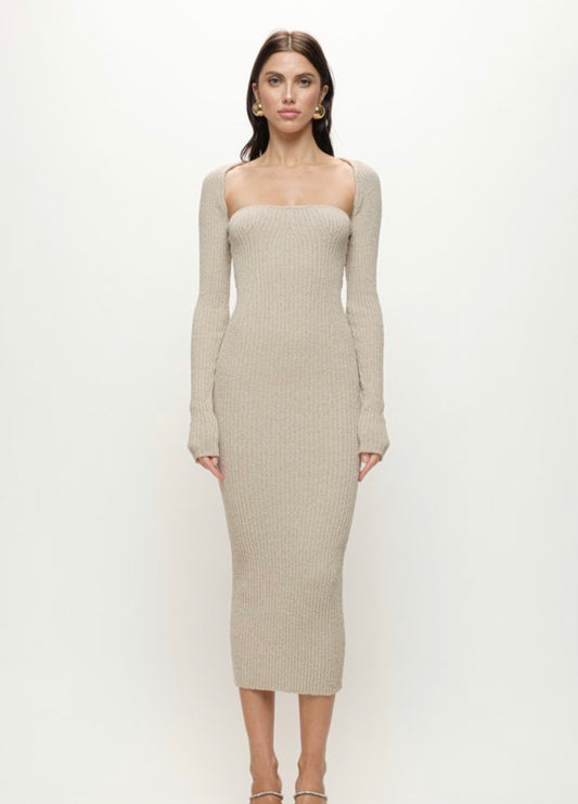 Two Piece Knitted Dress