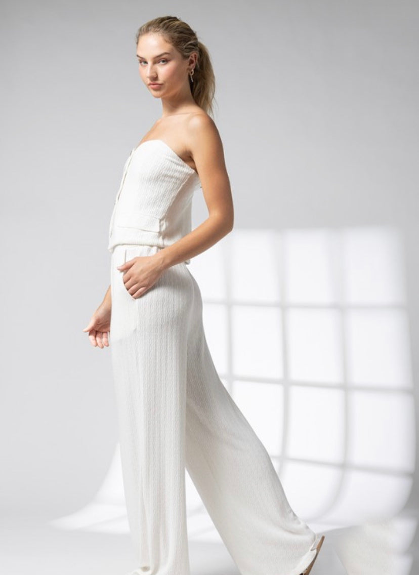 White Loungewear Set