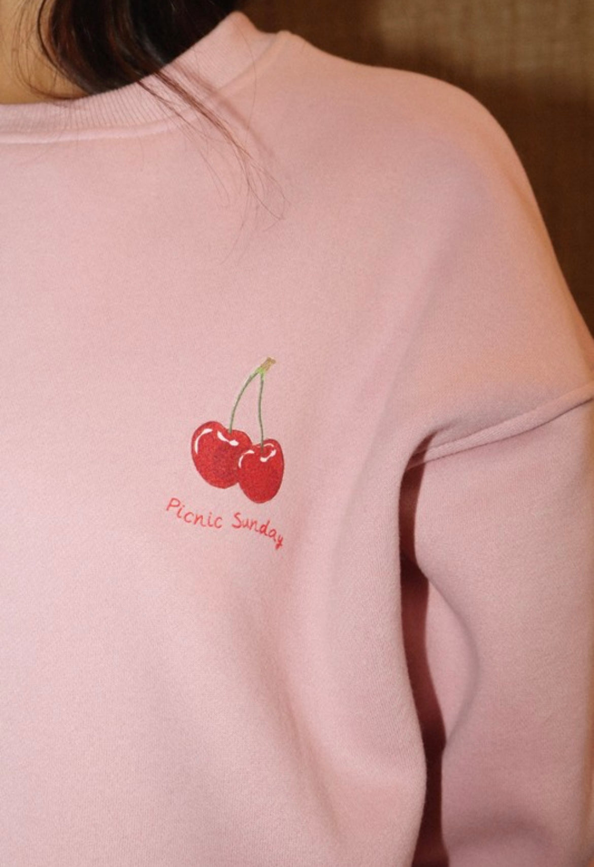 Pink Picnic Pullover