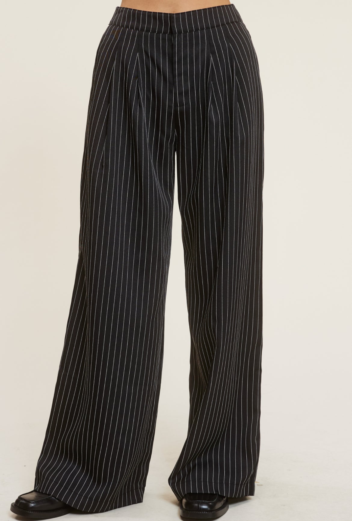 Striped Vest and Pants Set