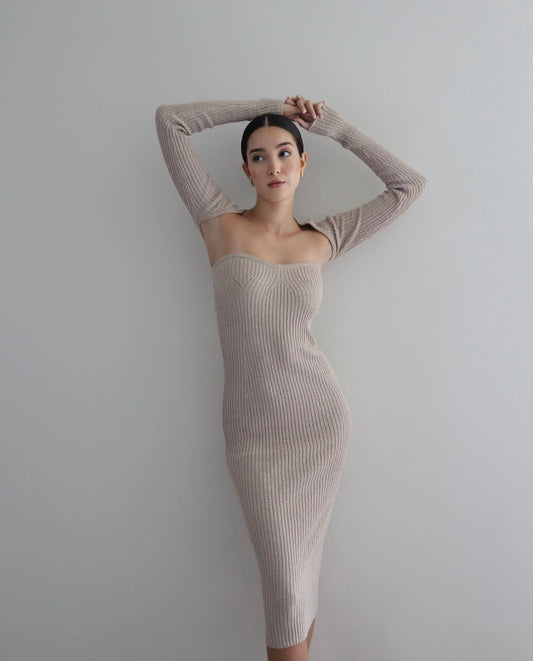 Two Piece Knitted Dress