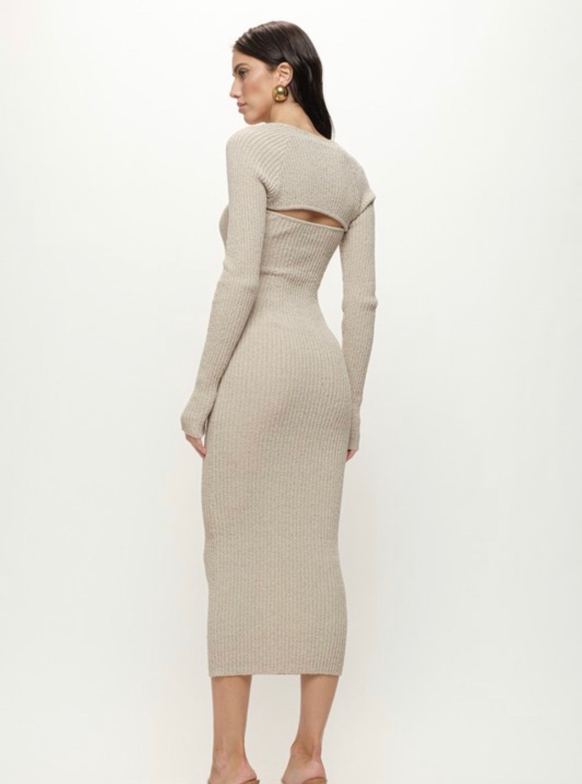 Two Piece Knitted Dress