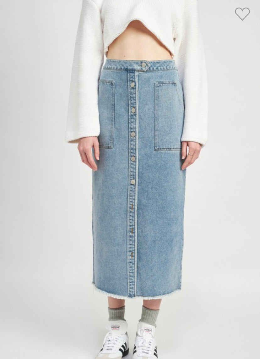 Denim Skirt